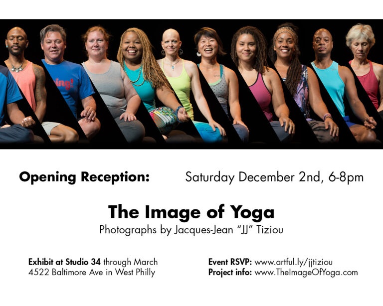 The Image of Yoga: Exhibit at Studio 34!